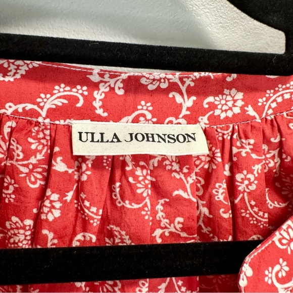 ULLA JOHNSON ELM TOP - POPPY FLORAL - Picture 6 of 7
